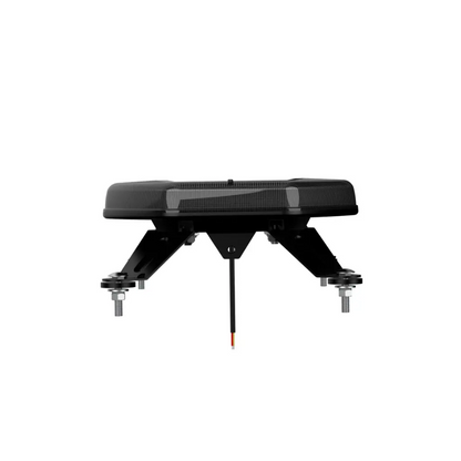 Slimline Led Smoked Lens Black Top Apex Amber Strobe Flashing Recovery LightBar 600mm Roof Bar Daltec D-LIG-00075