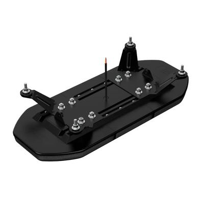 Slimline Led Smoked Lens Black Top Apex Amber Strobe Flashing Recovery LightBar 600mm Roof Bar Daltec D-LIG-00075
