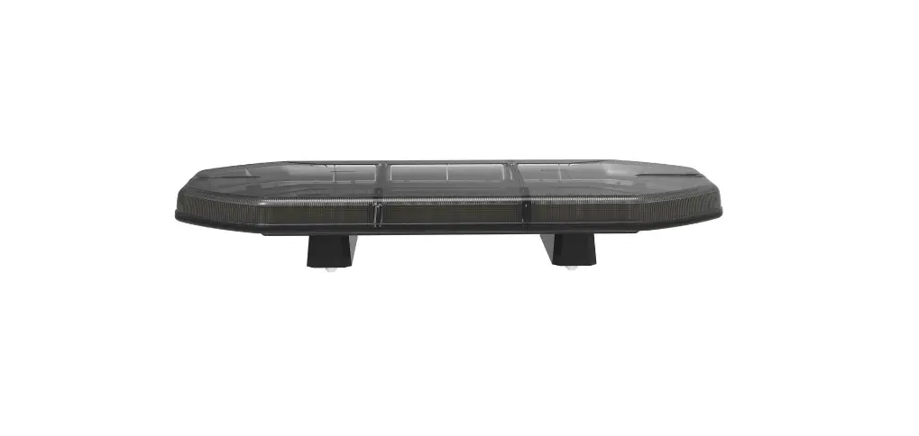Slimline Led Smoked Lens Black Top Apex Amber Strobe Flashing Recovery LightBar 600mm Roof Bar Daltec D-LIG-00075