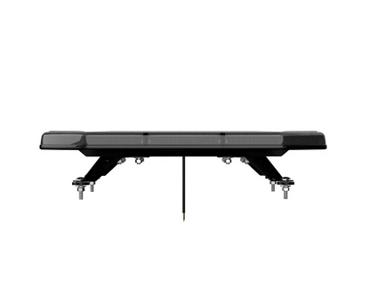 Slimline Led Smoked Lens Black Top Apex Amber Strobe Flashing Recovery LightBar 600mm Roof Bar Daltec D-LIG-00075
