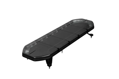 Slimline Led Smoked Lens Black Top Apex Amber Strobe Flashing Recovery LightBar 900mm Roof Bar Daltec D-LIG-00076