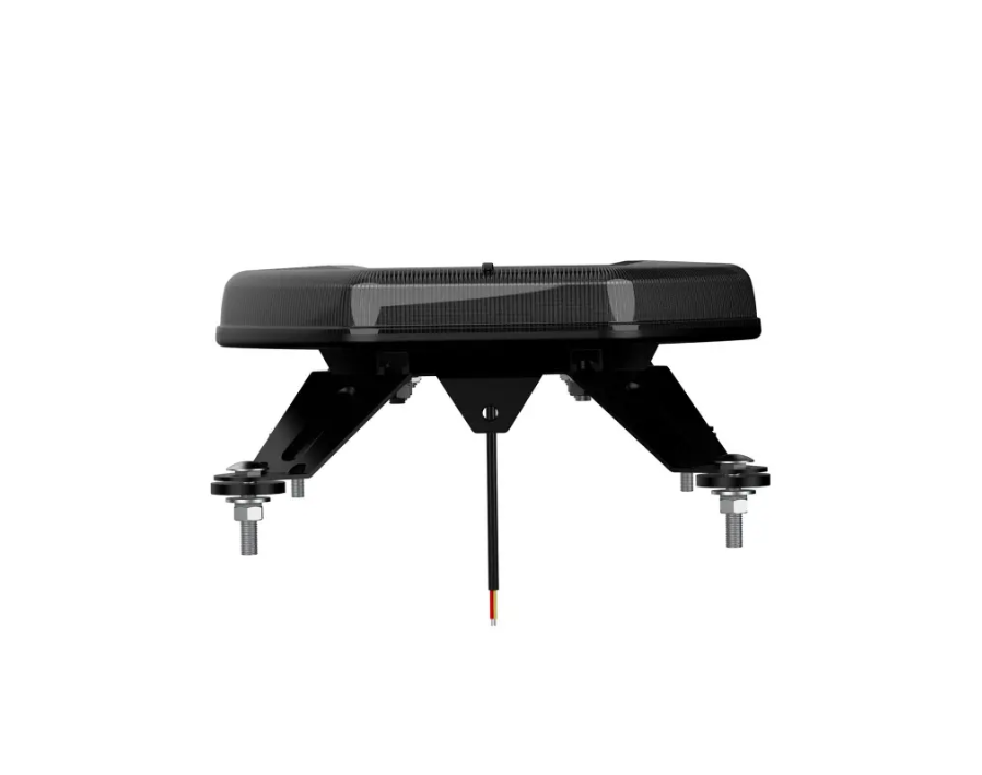 Slimline Led Smoked Lens Black Top Apex Amber Strobe Flashing Recovery LightBar 900mm Roof Bar Daltec D-LIG-00076
