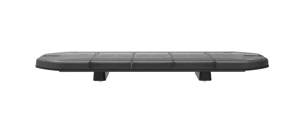 Slimline Led Smoked Lens Black Top Apex Amber Strobe Flashing Recovery LightBar 900mm Roof Bar Daltec D-LIG-00076