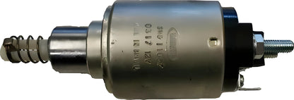 side view of a starter motor solenoid