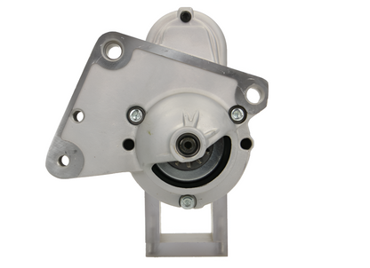 Car alternator on a white background