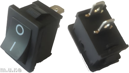 On Off Rocker Switch Mini Rectangle Square 12V Car Dash Robinson K420 - Mid-Ulster Rotating Electrics Ltd
