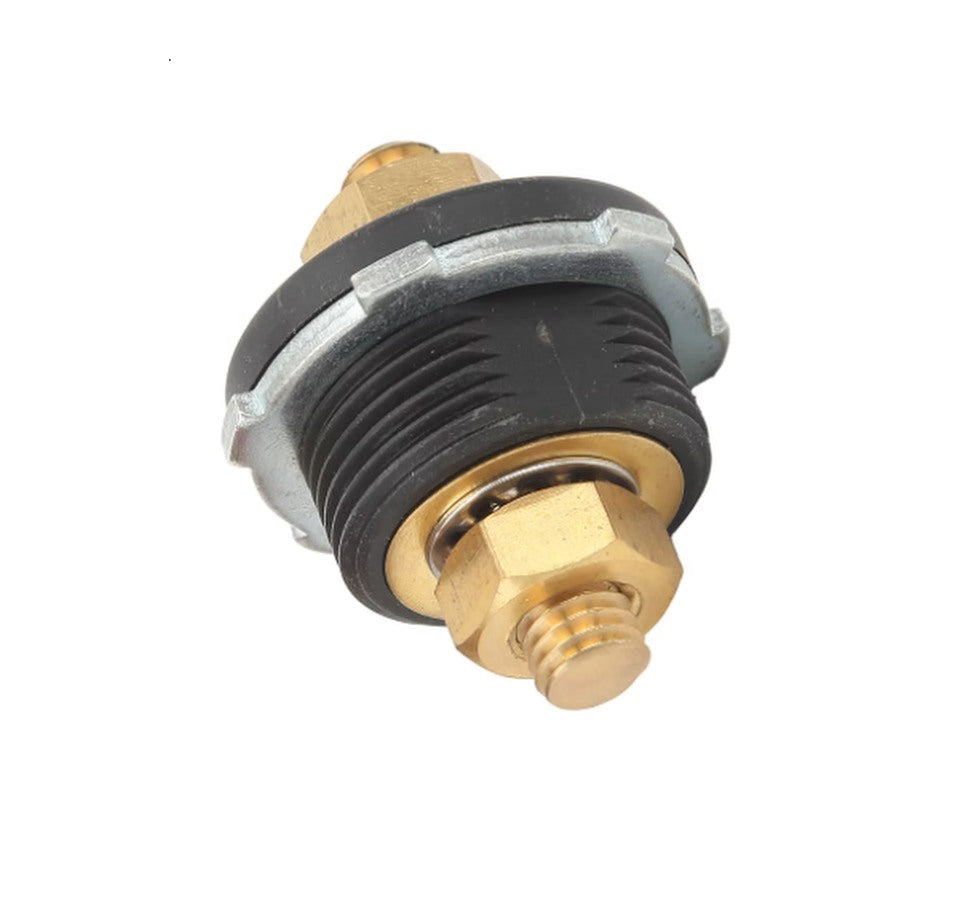 9.5mm or 3/8 Stud Thru Panel Negative Black Battery Terminal Cable Connector M.U.R.E TPT250AB