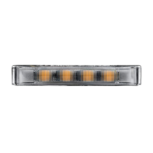 Slim Grill-Mount Amber Strobe 4 LED 10-30volt R65 IP69K LAP GXLED4A