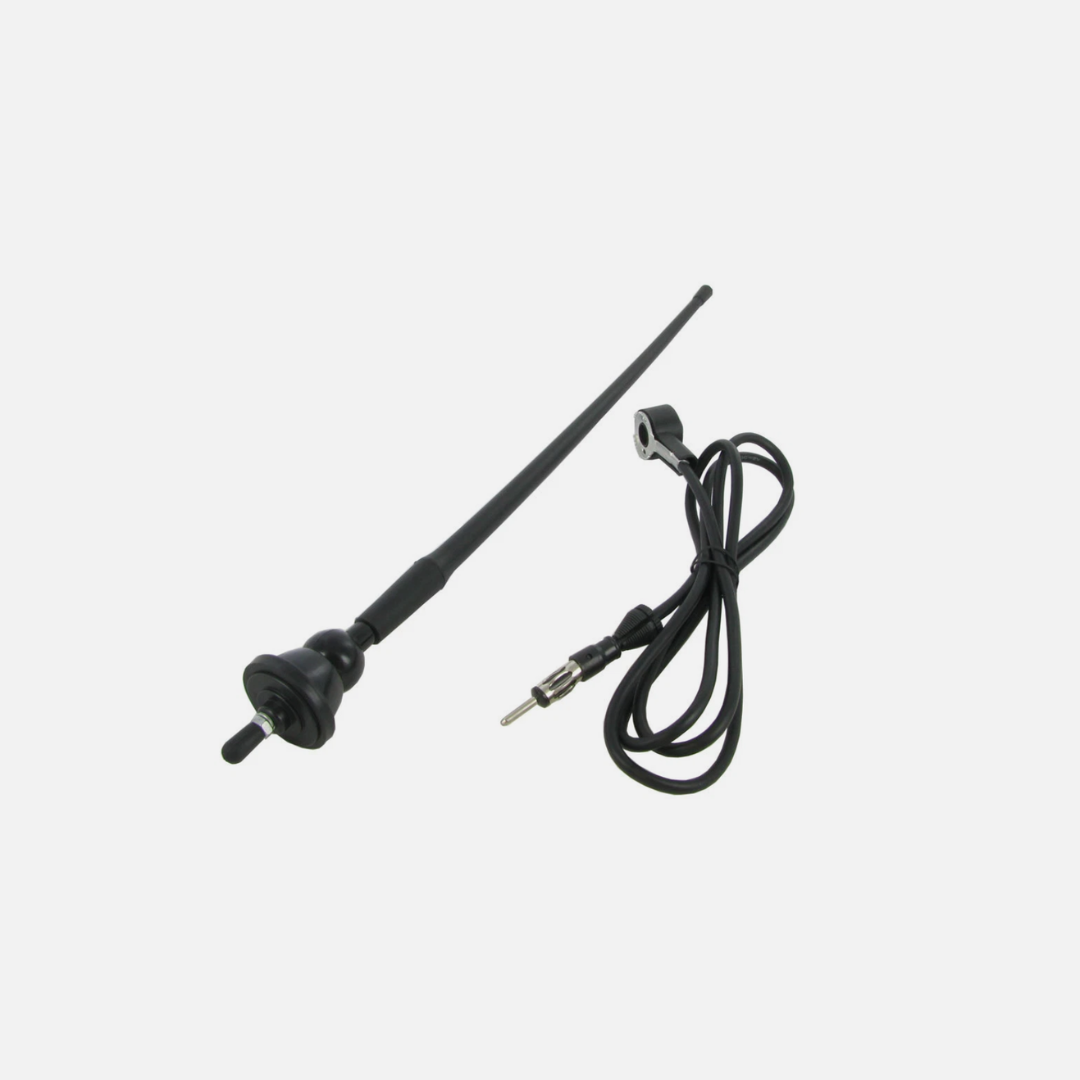 Boat Yacht Radio Rubber Antenna Aerial Connects 2 Waterproof 360mm MURE RAM315