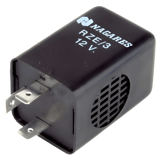 Warning Relay Buzzer Alarm Beeper Min 12V 65Db 3 Terminals Cargo 160509