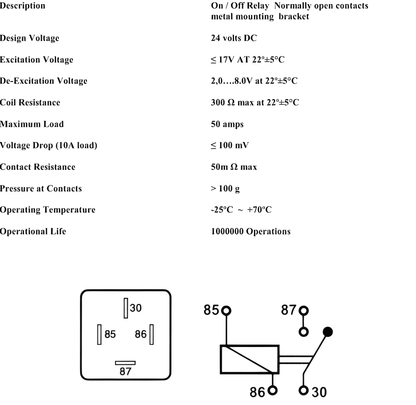 technical datasheet for ed543 showing diagrams, measurements and description 