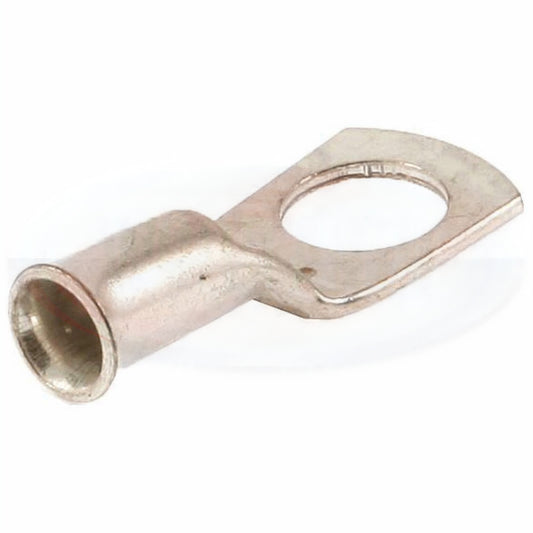 5X 10Mm X M8 Copper Tube Crimp Terminal Ring Battery Cable Eye Wood Auto Ctt1008 - Mid-Ulster Rotating Electrics Ltd