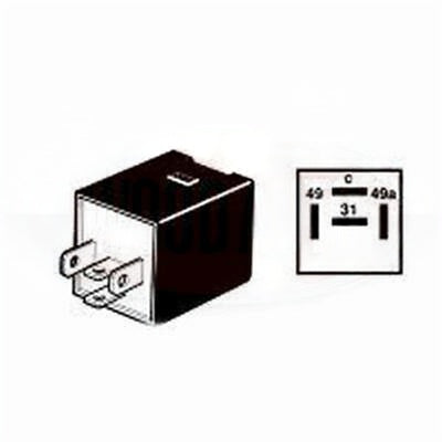 4 Pin Flasher Unit Relay Indicators 12V Unit For Light Turn Signal Wood Auto FLH1005