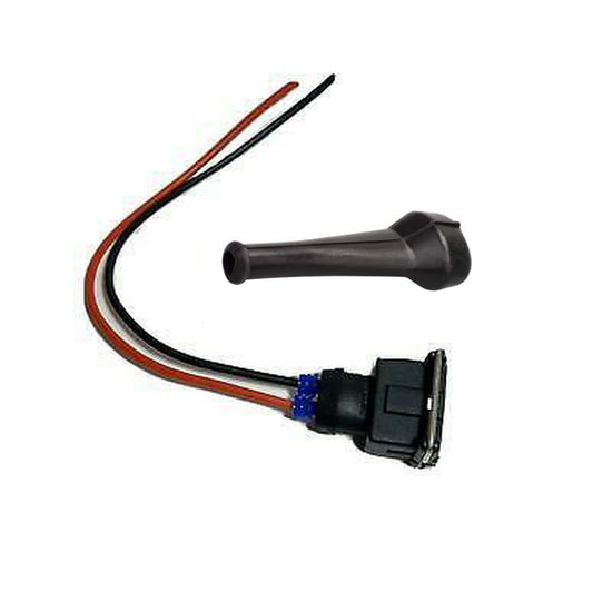 2 Pin Female Junior Power Timer Connector Plug Wired Fuel Injector Mure FJPT-WL