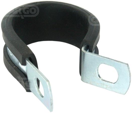 5 X Rubber Lined Pclip Black Size 22 Cable Pipe Wire 22.2Mm Cargo Pclip crlpc7 190908