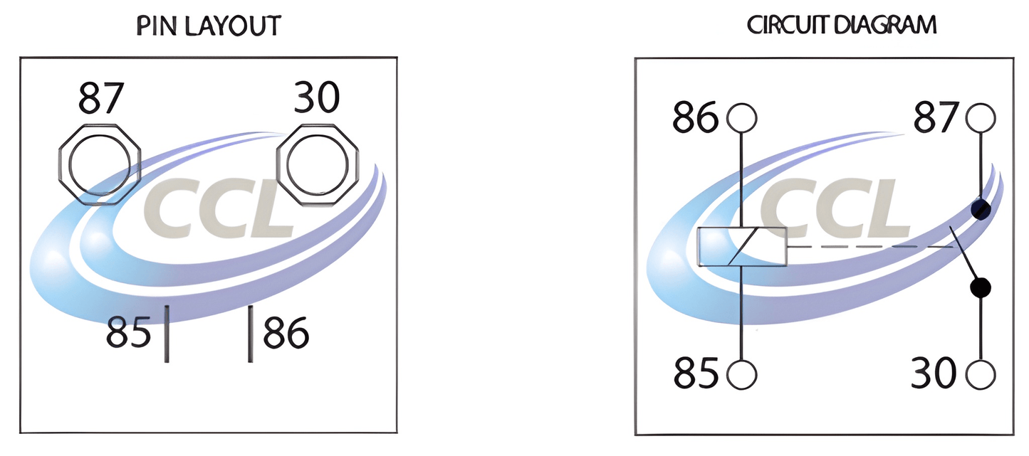 12V 120A Max 2 Pin Heavy Duty Stud Relay – Normally Open, Split Charge CurrentCare 02-063