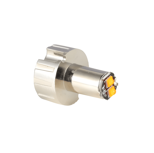 2 LED hideaway amber warning strobe