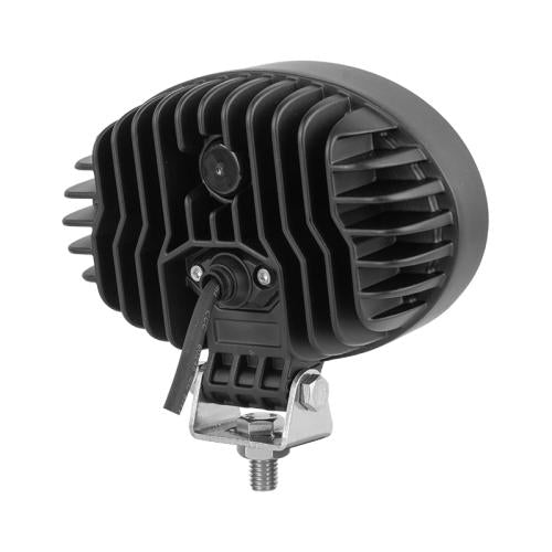 40 Watt Oval 10 LED WORK LIGHT 4000/3200LUM 12v-24v Cast Aluminium Housing, LED GLOBAL LG970