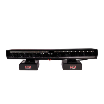 150 Watt 20" LED Driving Bar with White Position Light & Amber Strobe Function LED GLOBAL LG894