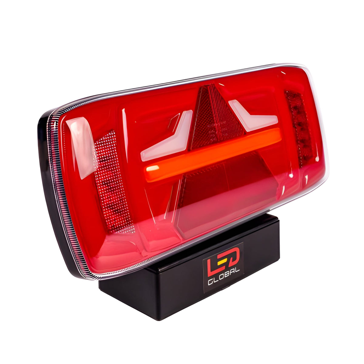 LED Global 12V/24V LED rear combination neon glow lamp with dynamic indicator