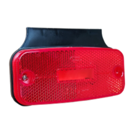 9/32v LED Side Marker Light With Bracket Pre wired IP67 LED GLOBAL LG136 Red