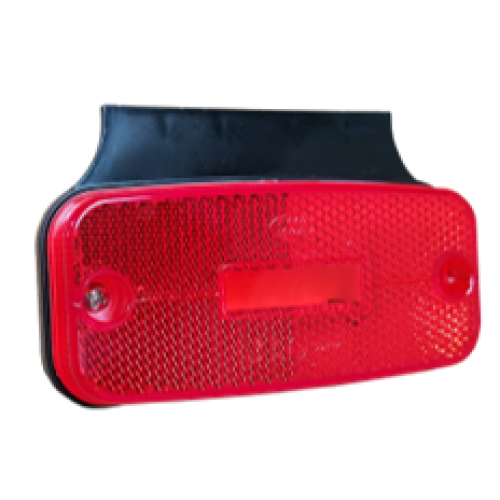 9/32v LED Side Marker Light With Bracket Pre wired IP67 LED GLOBAL LG136 Red