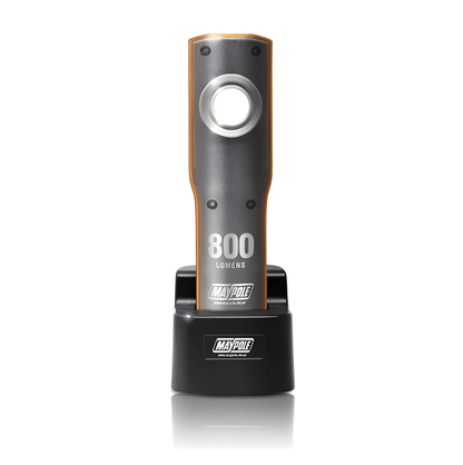 Led Inspection Hand Lamp Rechargeable With Blue Uv Torch Maypole MP4052