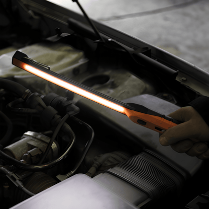 Led Inspection Hand Lamp Rechargeable Slim Line Cordless Cob Maypole MP4053