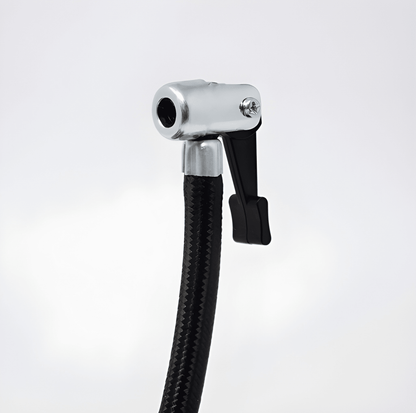 Double Piston Barrel Foot Pump Bike Car Football Genuine Maypole MP784