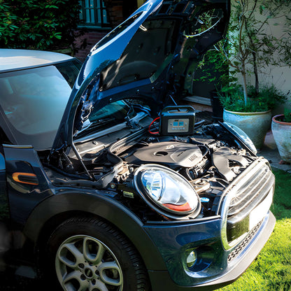 Lithium Ion Power Pack and Compressor With Work Light 800A USB Rechargable 10000 Mah Maypole MP7435