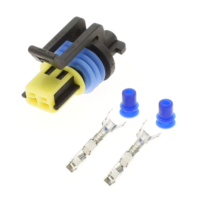 2 Pin Connector Female Waterproof Connector Replaces Delphi Automotive Sensor Plug Mure PL888