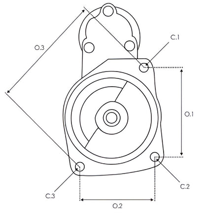 New 12V 4.2KW Starter Motor 10 Teeth Fits: John Deere, Massey Ferguson, Bobcat etc. STR60621