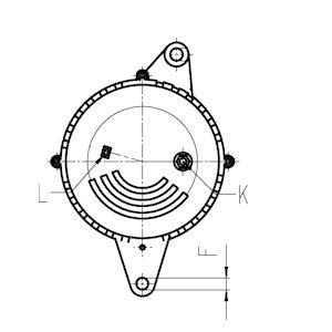 New Alternator 12v 130AMP Fits: Toyota Landcruiser 116637 / ALT30539