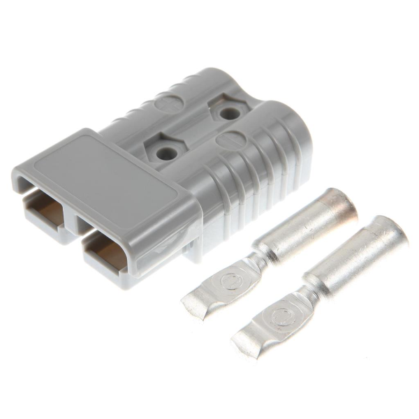 Grey Anderson Connector Plug Battery 175 Amp 600V Wood Auto Ter3110