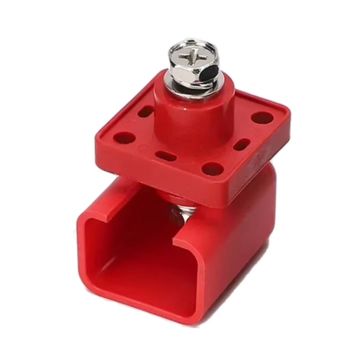 8mm Stud Thru Panel Red Positive  Battery Terminal Cable Connector Mure TPBTS200AR