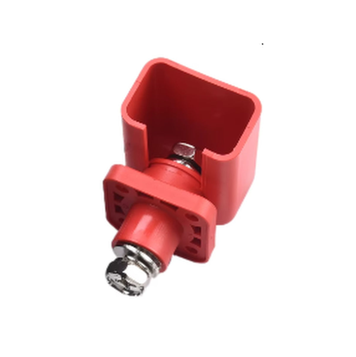 8mm Stud Thru Panel Red Positive  Battery Terminal Cable Connector Mure TPBTS200AR
