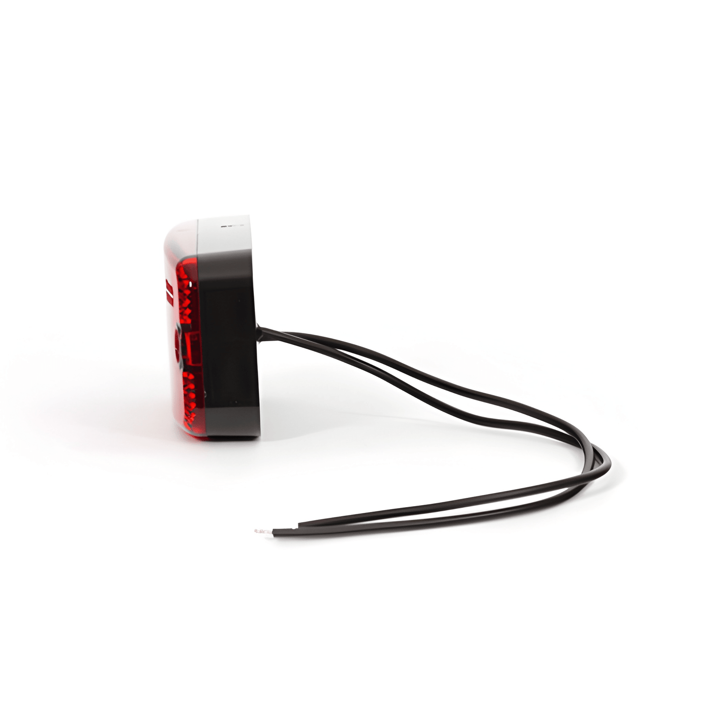 Red Led Rear Marker Lamp Light With Reflector Was 12V 24V Maypole MP8577B