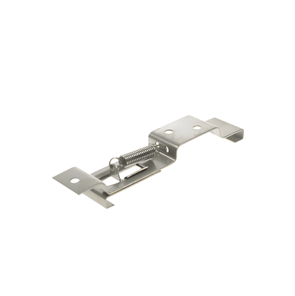 Trailer Number Plate Holders Stainless Steel Spring Caravan Pair Maypole MP341B