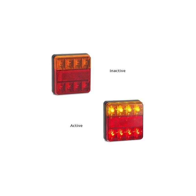 2 x 12V LED AUTOLAMPS REAR COMBINATION LIGHT STOP TAIL INDICATOR TRAILER 101BAR - Mid-Ulster Rotating Electrics Ltd