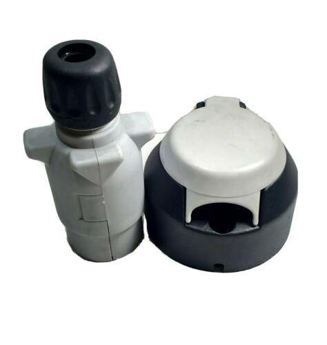 7 Pin Caravan Plug & Socket Plastic 12V 12S Trailer Towing Maypole MP31B & MP29B - Mid-Ulster Rotating Electrics Ltd