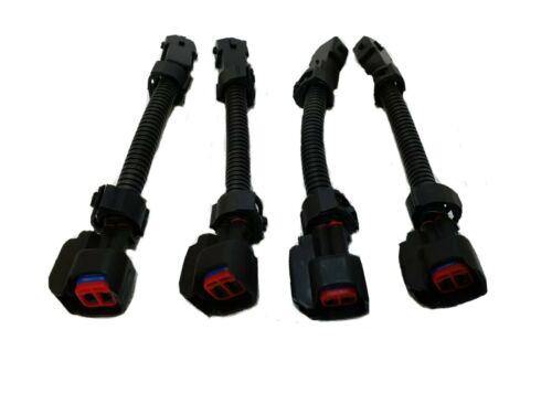 4 Fuel Injector Adapter Kit Gm Bosch (Jetronic To Uscar) Ev1 To Ev6 Mure Inj039 - Mid-Ulster Rotating Electrics Ltd