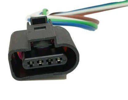4 Pin Connector Plug For Fan Airbag Male Audi Vw Skoda 1J0973704 Mure Pl72-Wl - Mid-Ulster Rotating Electrics Ltd