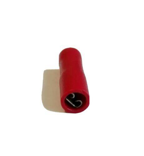 50 X 2.8Mm Red Fully Insulated Fm Spade Terminal Radio Speaker Ctie T1Pofti2805 - Mid-Ulster Rotating Electrics Ltd