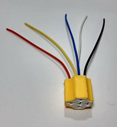 5 x Relay Multi Plug Holder Ceramic Hd Socket Base 4-5 Pin Relays Mure Pl52-Wlhd - Mid-Ulster Rotating Electrics Ltd