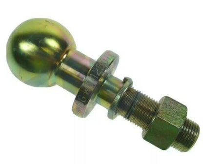 Tow Ball Pin 22Mm Short Threaded 1250Kg 50Mm Load 70Mm 22Mm Quad Maypole Mp48122 - Mid-Ulster Rotating Electrics Ltd