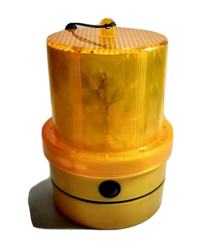 Magnetic Mount Beacon Amber Led Flasher D Cell Battery Powered Cargo 172253 - Mid-Ulster Rotating Electrics Ltd