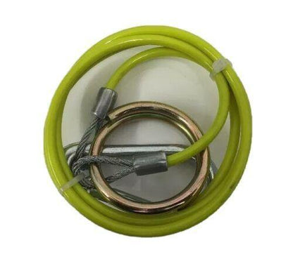 Trailer Breakaway Cable Yellow With Burst Ring For Caravan Maypole Mp5015B - Mid-Ulster Rotating Electrics Ltd