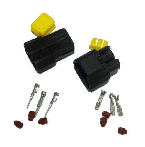 Econoseal Male & Female 3 Way Waterproof Connector Plug Kit Fits Landrover Mure - Mid-Ulster Rotating Electrics Ltd