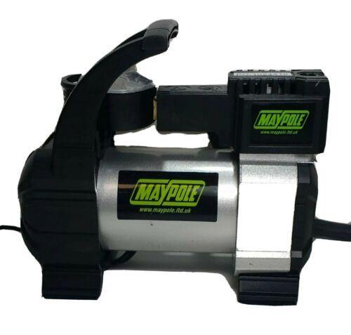 12V Heavy Duty Rapid Air Compressor High Speed Inflation Genuine Maypole Mp7952 - Mid-Ulster Rotating Electrics Ltd