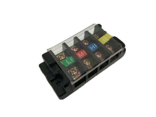 12V 24V 4 Position 2 Row Terminal Block Strip Cable Connector Mure Tb-2004L - Mid-Ulster Rotating Electrics Ltd
